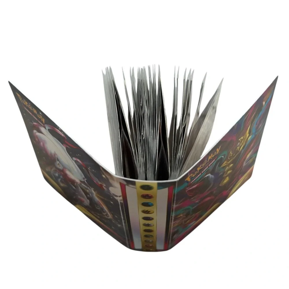 Pokemon Bundle of 24 Cards and Card Holder